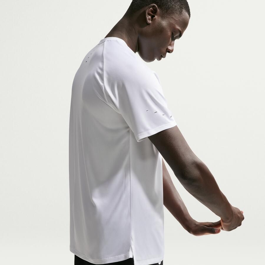Nike Stride Dri-FIT ADV hardlooptop met korte mouwen voor heren Wit - Foto 3