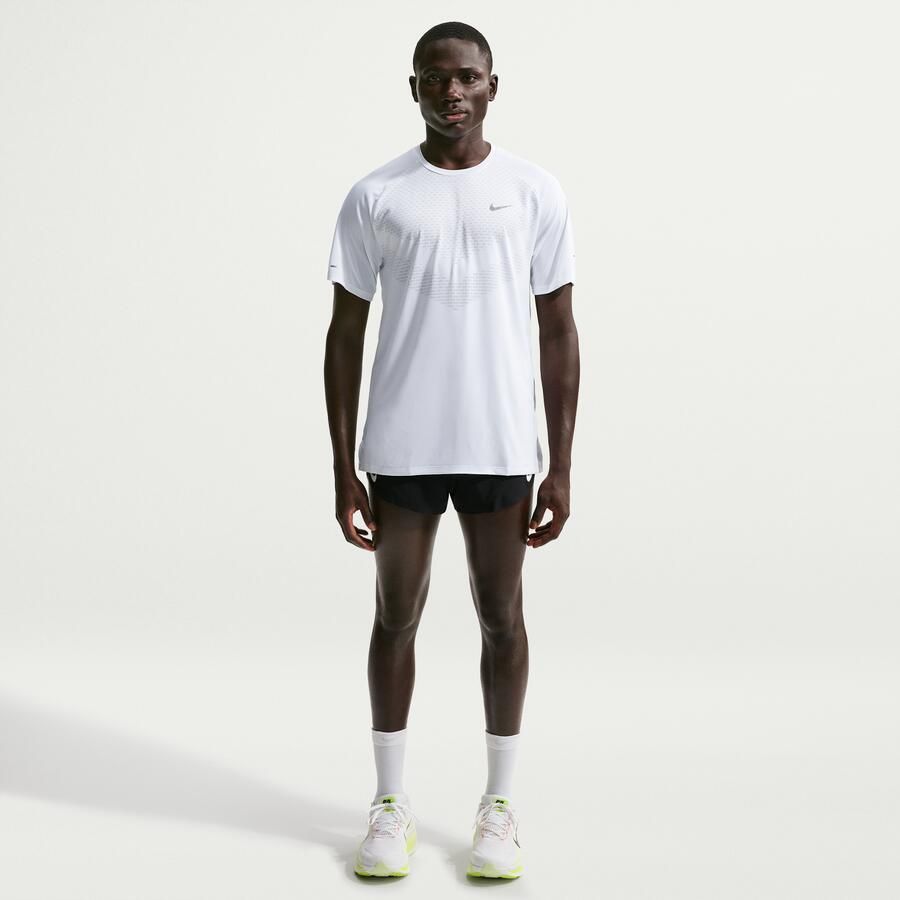 Nike Stride Dri-FIT ADV hardlooptop met korte mouwen voor heren Wit - Foto 4