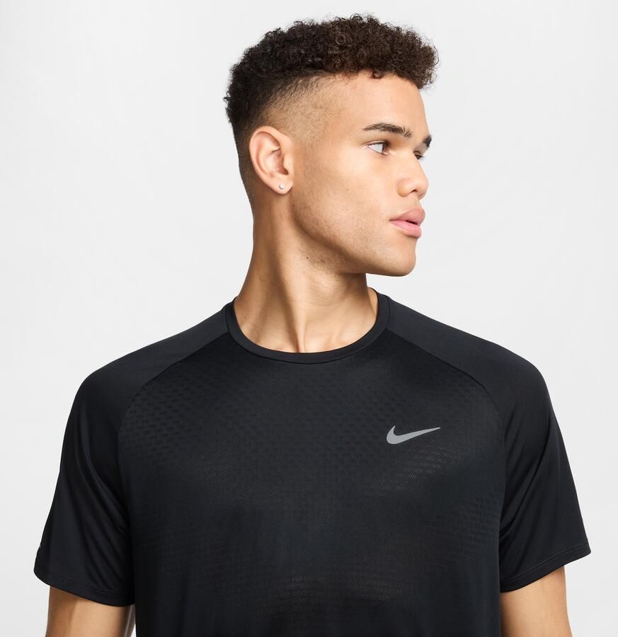 Nike Stride Dri-FIT ADV hardlooptop met korte mouwen voor heren Zwart - Foto 3