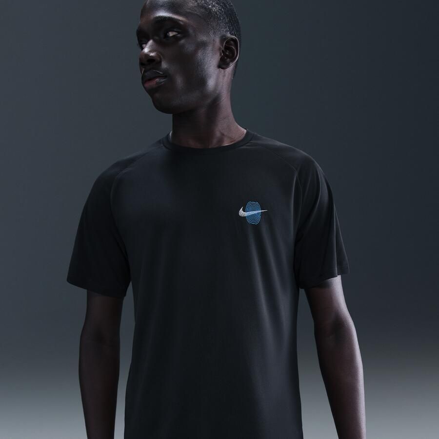 Nike Stride Dri-FIT ADV hardlooptop met korte mouwen voor heren Zwart - Foto 4