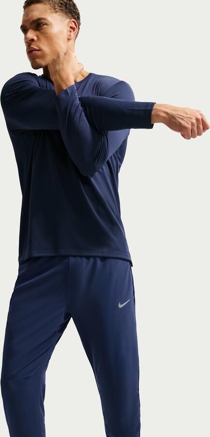 Nike Stride Dri-FIT geweven hardloopbroek voor heren Blauw - Foto 3