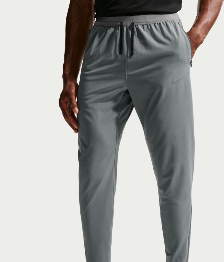 Nike Stride Dri-FIT geweven hardloopbroek voor heren Grijs - Foto 2