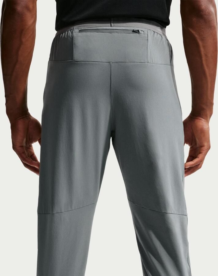 Nike Stride Dri-FIT geweven hardloopbroek voor heren Grijs - Foto 3