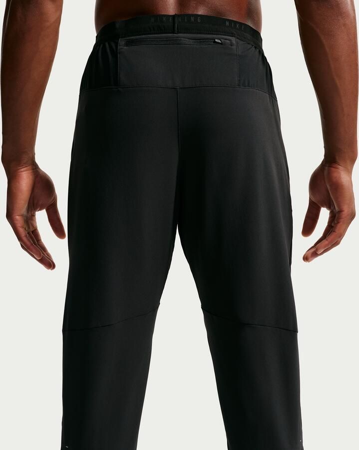 Nike Stride Dri-FIT geweven hardloopbroek voor heren Zwart - Foto 2