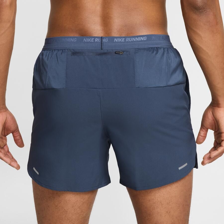 Nike Stride Dri-FIT hardloopshorts met binnenbroek voor heren (13 cm) Blauw - Foto 2