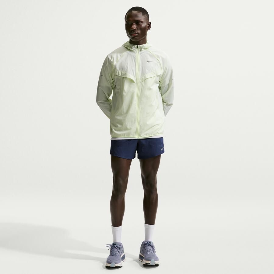 Nike Stride Dri-FIT hardloopshorts met binnenbroek voor heren (13 cm) Blauw