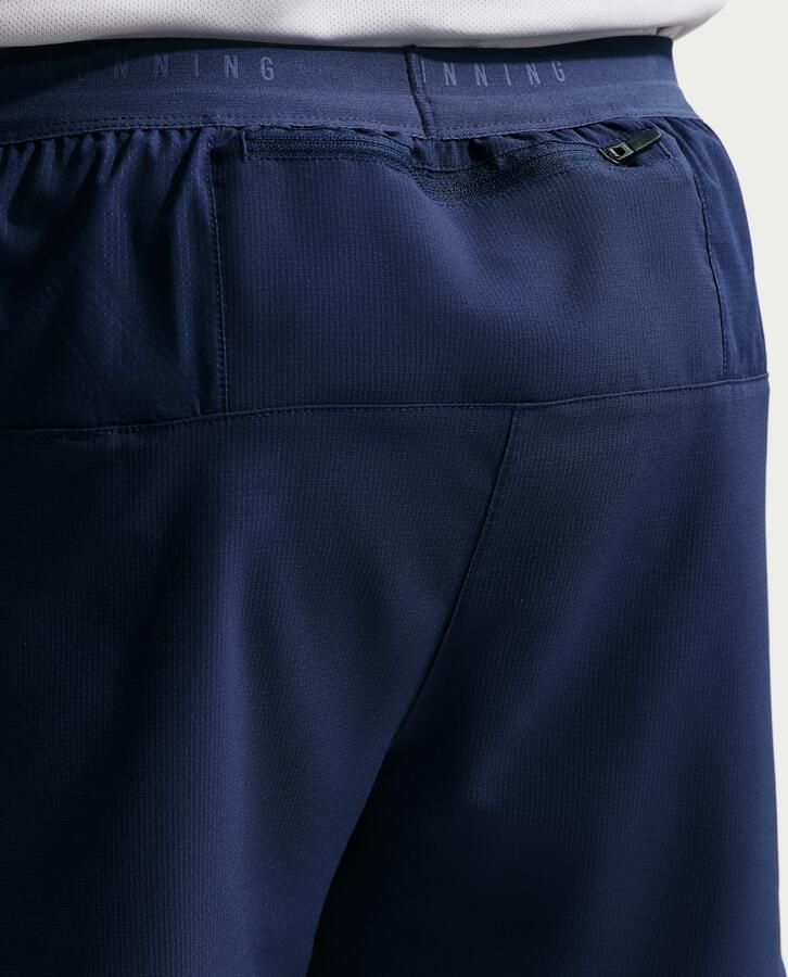 Nike Stride Dri-FIT hardloopshorts met binnenbroek voor heren (13 cm) Blauw - Foto 4