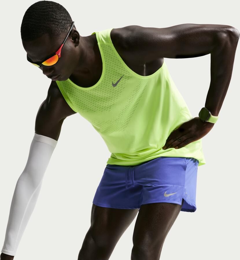Nike Stride Dri-FIT hardloopshorts met binnenbroek voor heren (13 cm) Blauw - Foto 3