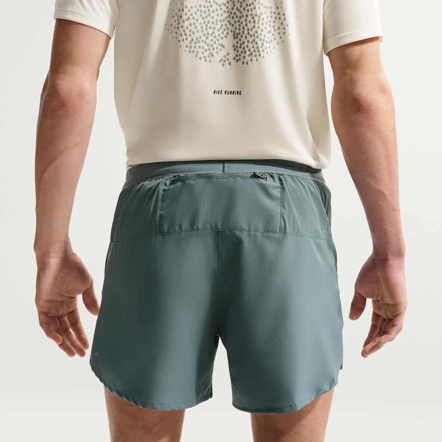 Nike Stride Dri-FIT hardloopshorts met binnenbroek voor heren (13 cm) Grijs - Foto 3