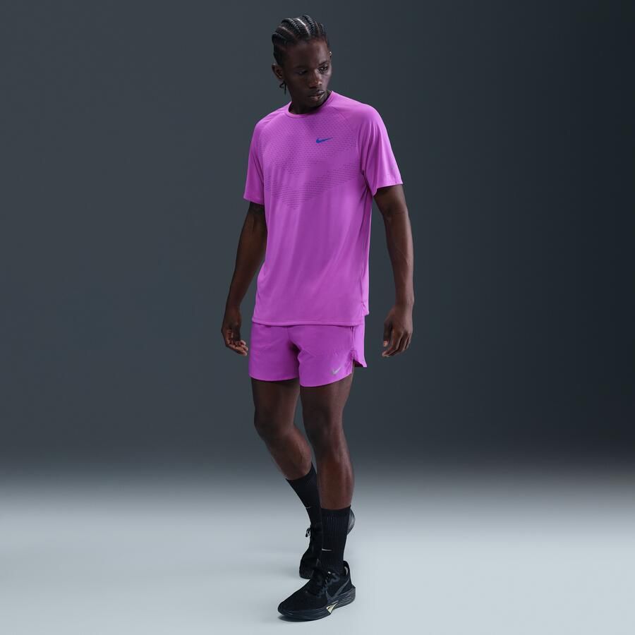 Nike Stride Dri-FIT hardloopshorts met binnenbroek voor heren (13 cm) Paars - Foto 4