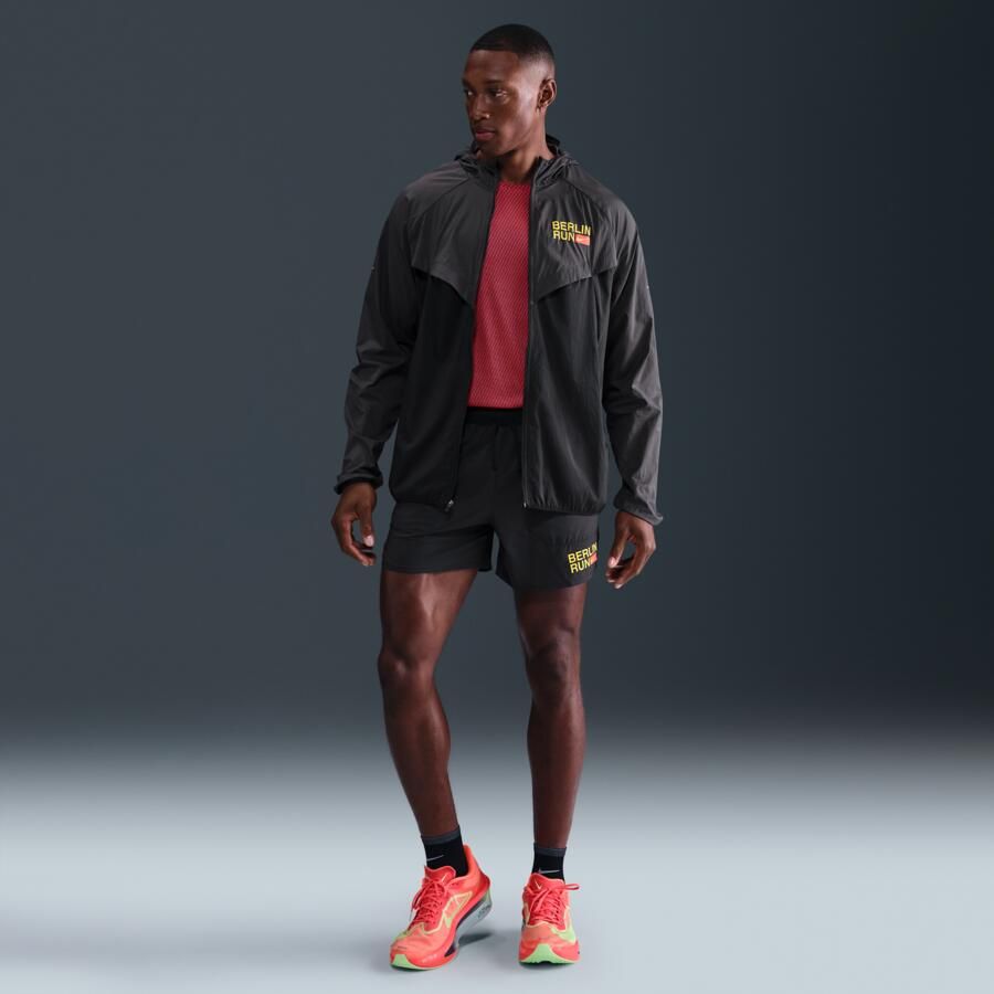 Nike Stride Dri-FIT hardloopshorts met binnenbroek voor heren (13 cm) Zwart - Foto 3