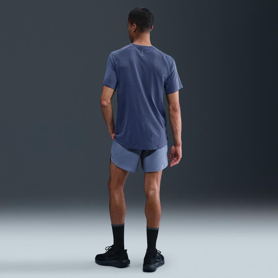 Nike Stride Dri-FIT hardloopshorts met binnenbroek voor heren (18 cm) Blauw - Foto 3