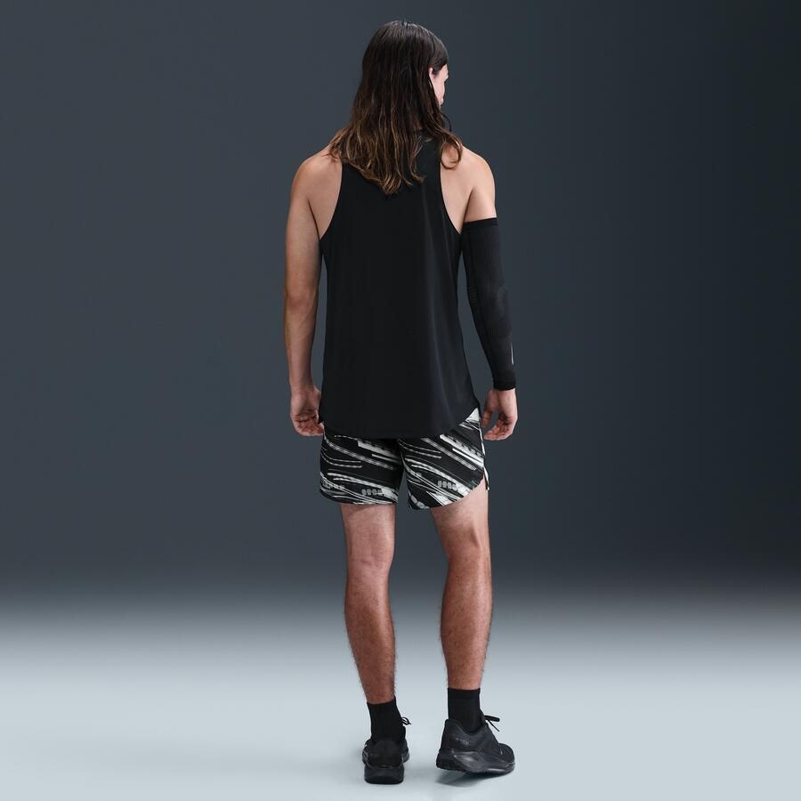 Nike Stride Dri-FIT hardloopshorts met binnenbroek voor heren (18 cm) Grijs - Foto 3