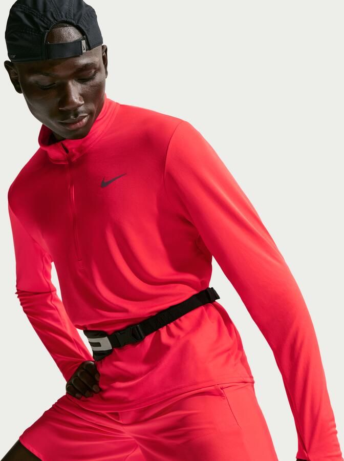 Nike Stride Dri-FIT hardloopshorts met binnenbroek voor heren (18 cm) Rood - Foto 3