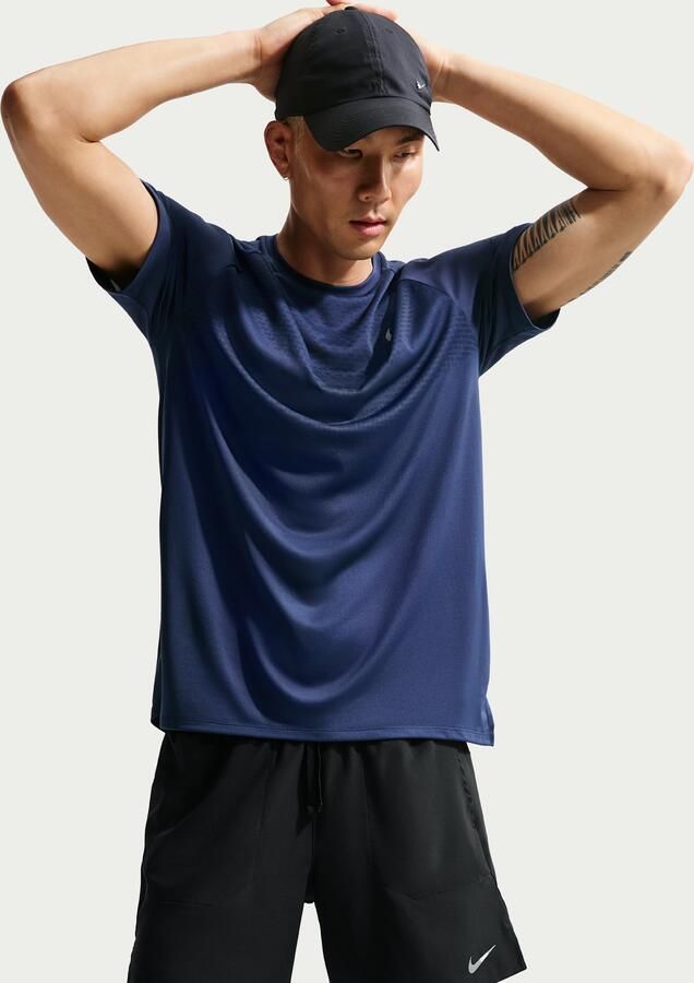 Nike Stride Dri-FIT hardloopshorts met binnenbroek voor heren (18 cm) Zwart - Foto 4