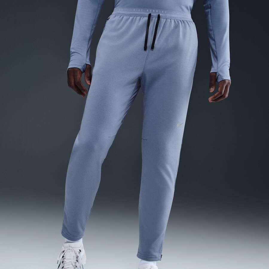 Nike Stride Dri-FIT knit hardloopbroek voor heren Blauw