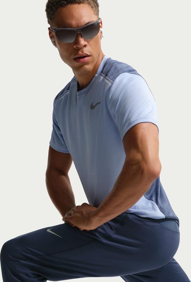 Nike Stride Dri-FIT knit hardloopbroek voor heren Blauw - Foto 3