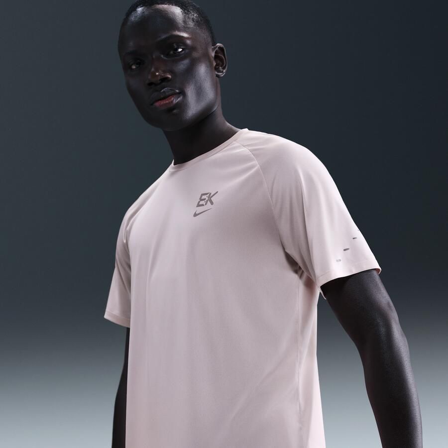 Nike Stride 'Eliud Kipchoge' Dri-FIT ADV hardlooptop met korte mouwen voor heren Roze - Foto 4