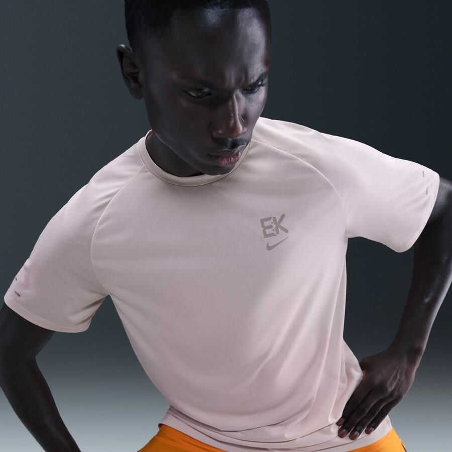 Nike Stride 'Eliud Kipchoge' Dri-FIT ADV hardlooptop met korte mouwen voor heren Roze - Foto 2