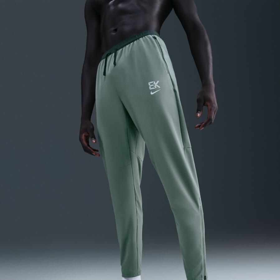 Nike Stride 'Eliud Kipchoge' geweven Dri-FIT hardloopbroek voor heren Grijs