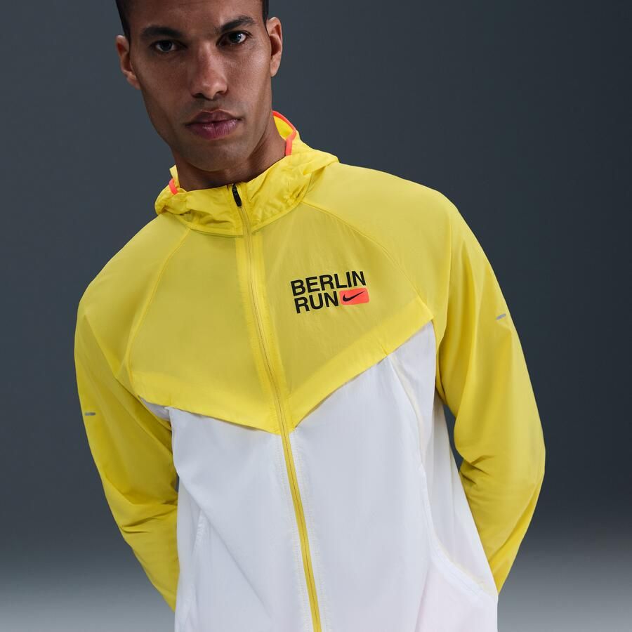 Nike Stride Repel hardloopjack voor heren Wit - Foto 4