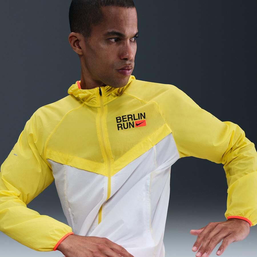 Nike Stride Repel hardloopjack voor heren Wit - Foto 2