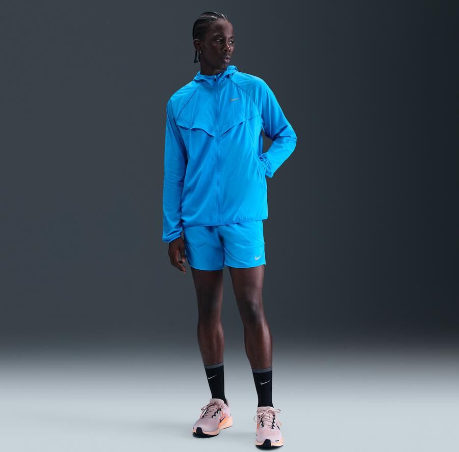 Nike Stride Repel UV hardloopjack voor heren Blauw - Foto 3