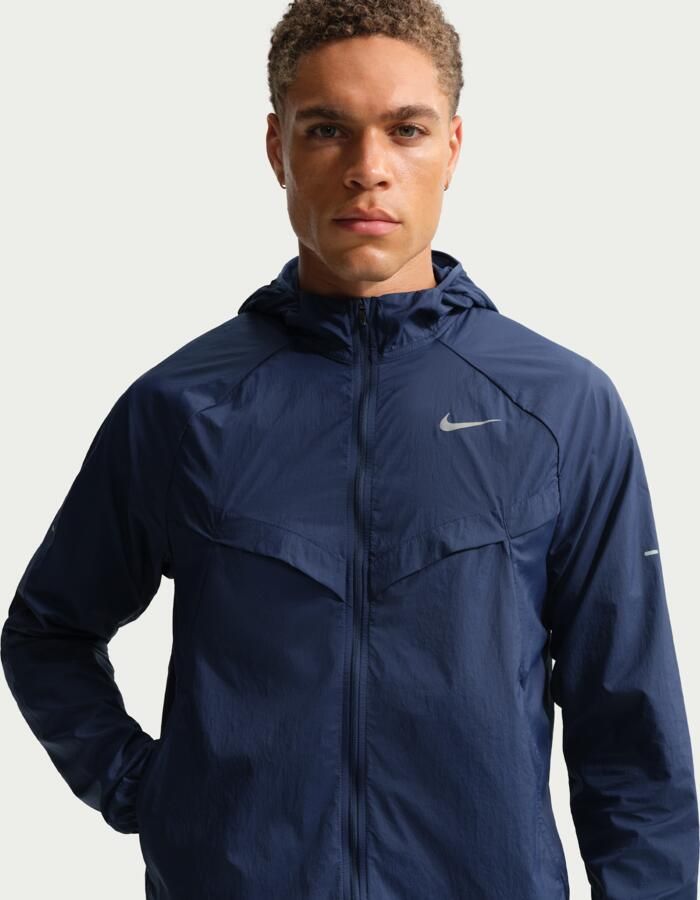 Nike Stride Repel UV hardloopjack voor heren Blauw - Foto 4