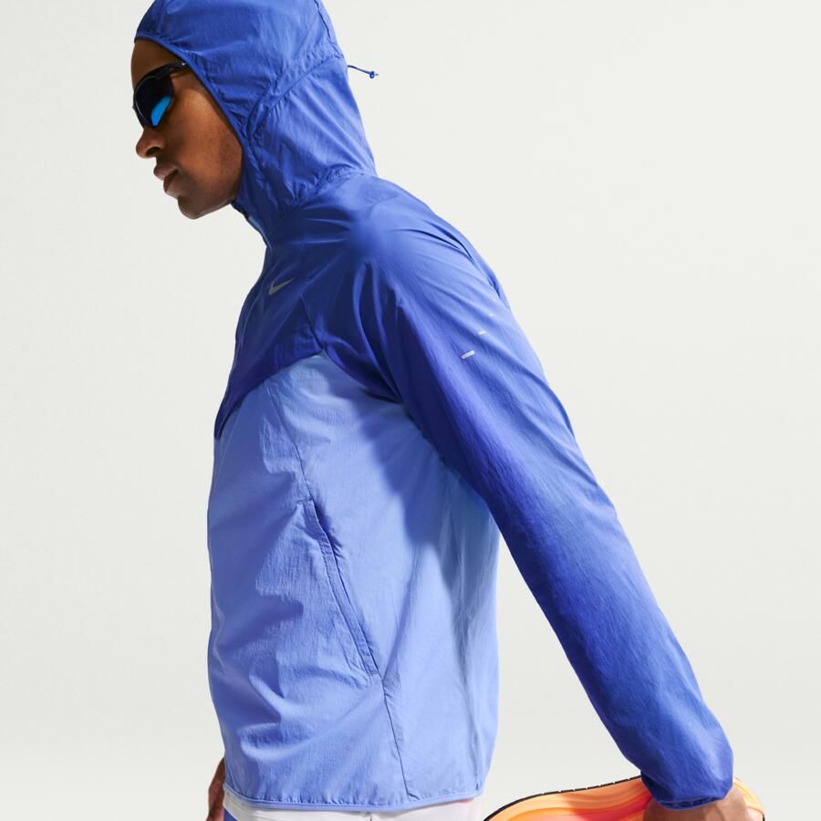 Nike Stride Repel UV hardloopjack voor heren Blauw - Foto 3