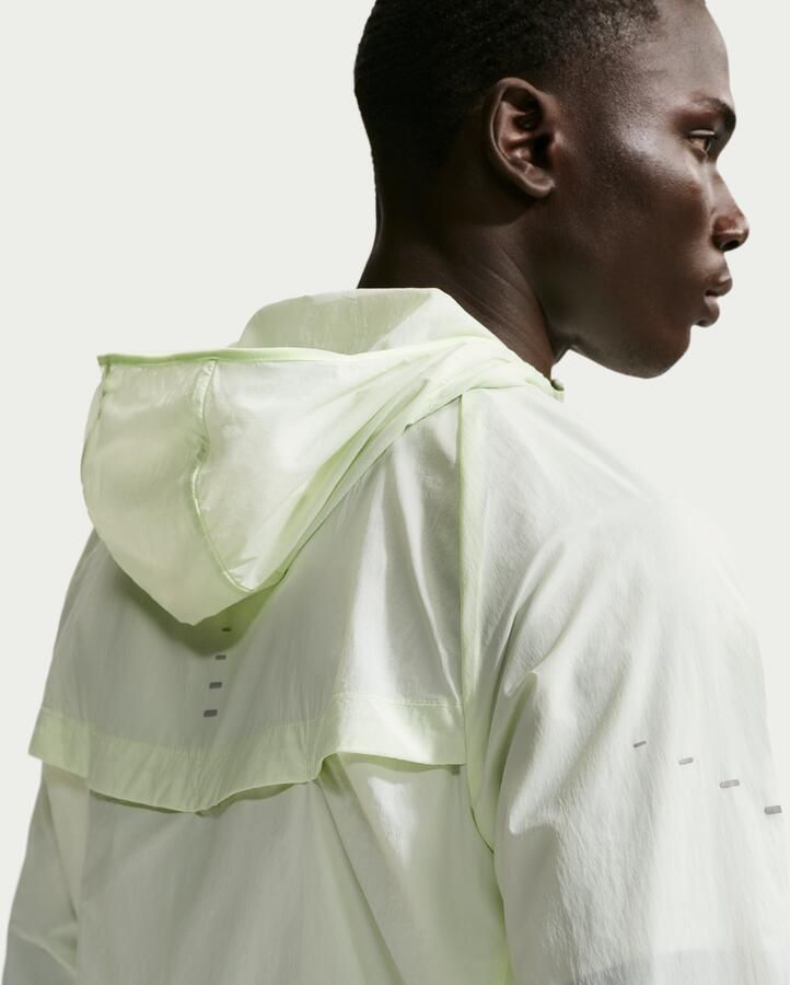 Nike Stride Repel UV hardloopjack voor heren Geel - Foto 3