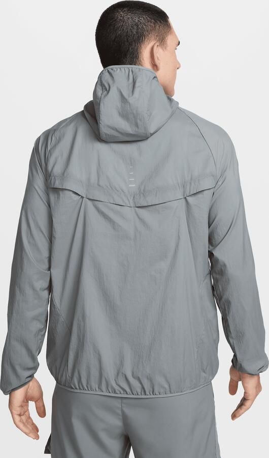 Nike Stride Repel UV hardloopjack voor heren Grijs - Foto 4