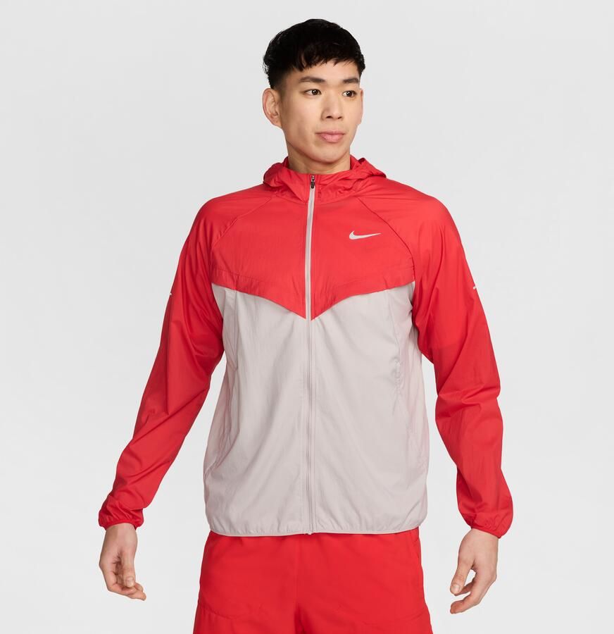 Nike Stride Repel UV hardloopjack voor heren Rood - Foto 3