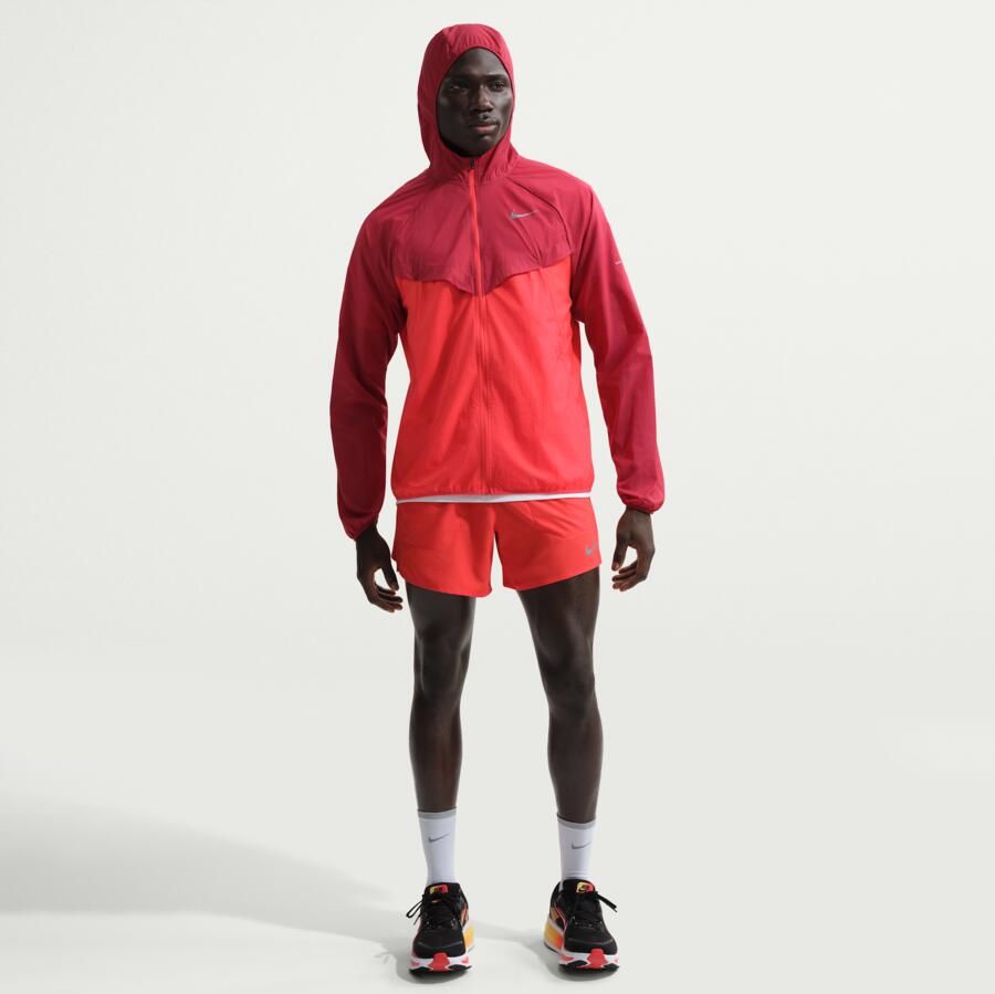Nike Stride Repel UV hardloopjack voor heren Rood - Foto 2