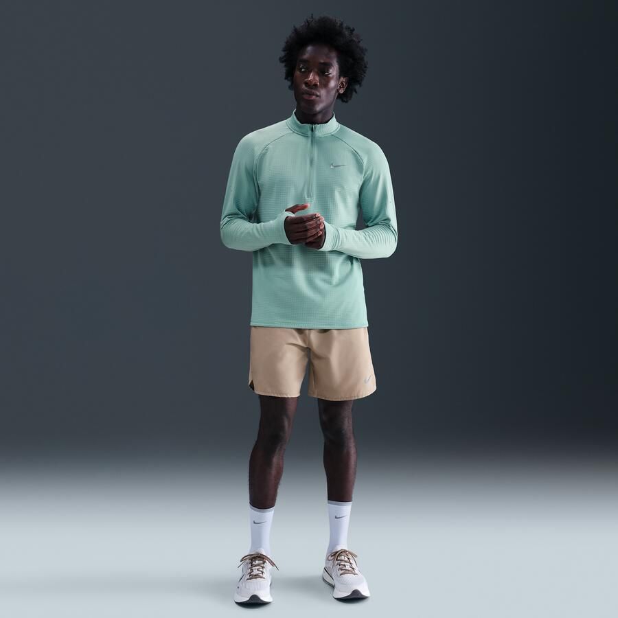 Nike Stride Therma-FIT Repel hardlooptop met halflange rits voor de winter voor heren Groen - Foto 3