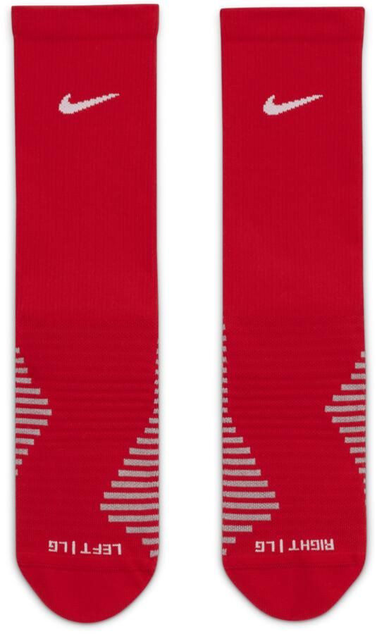 Nike Strike Crew Voetbalsokken Rood - Foto 4