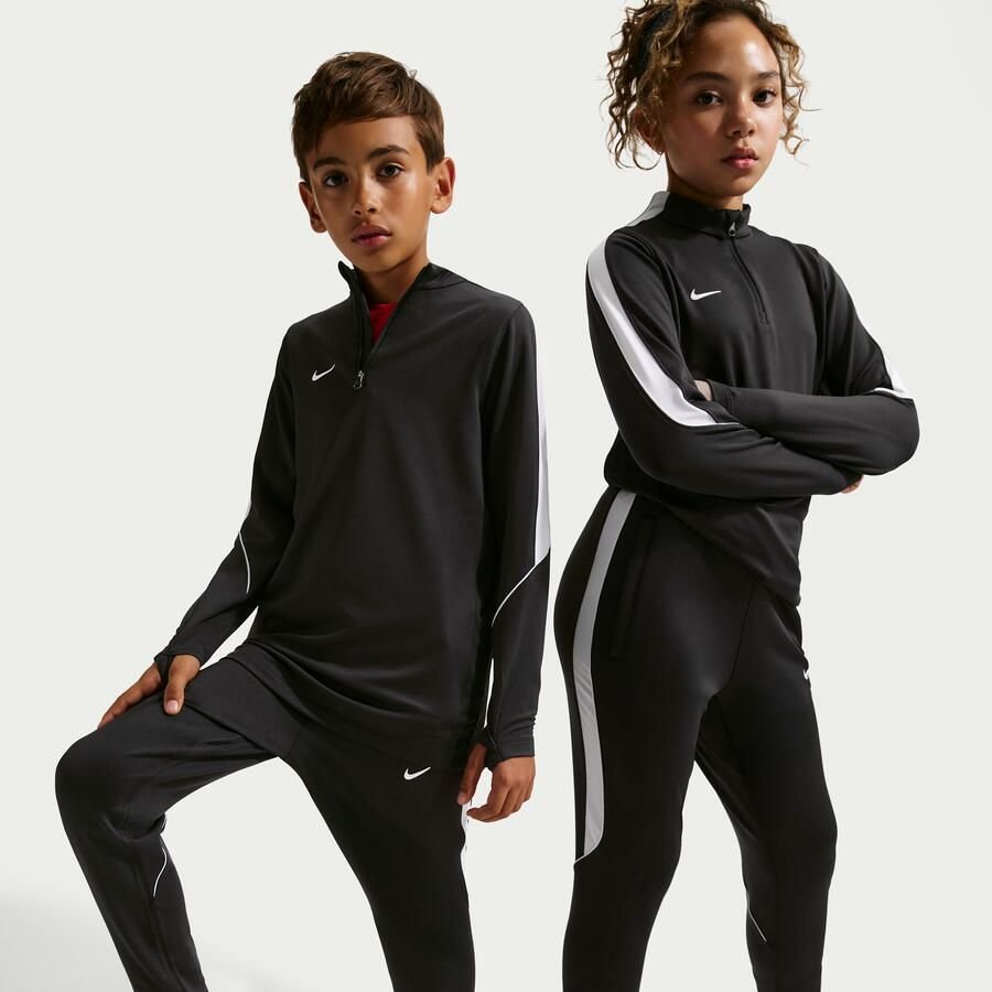 Nike Strike Dri-FIT voetbalbroek voor kids Zwart - Foto 4