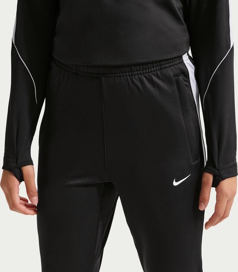 Nike Strike Dri-FIT voetbalbroek voor kids Zwart