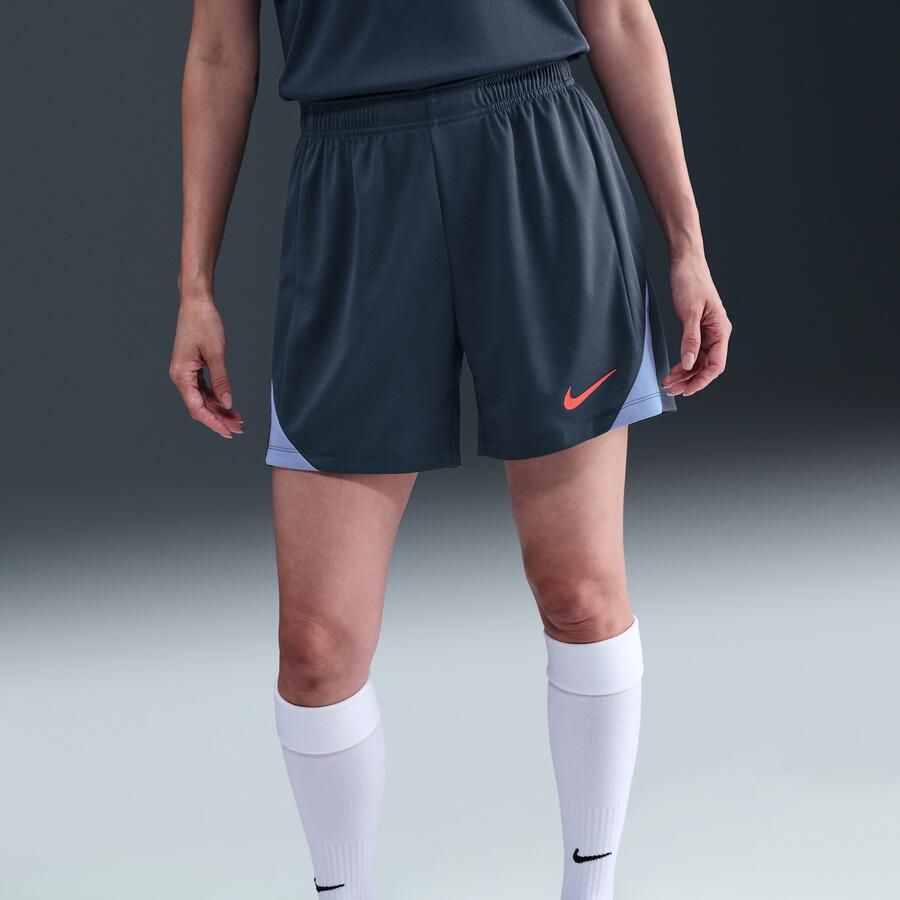 Nike Strike Dri-FIT voetbalshorts voor dames Blauw