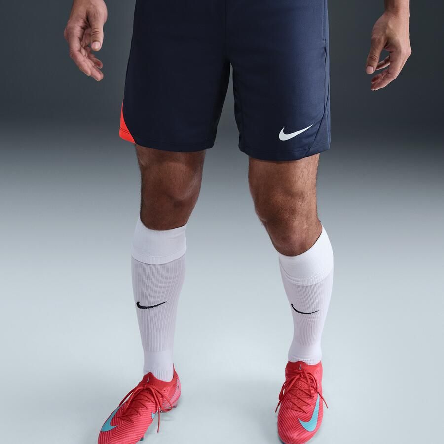 Nike Strike Dri-FIT voetbalshorts voor heren Blauw