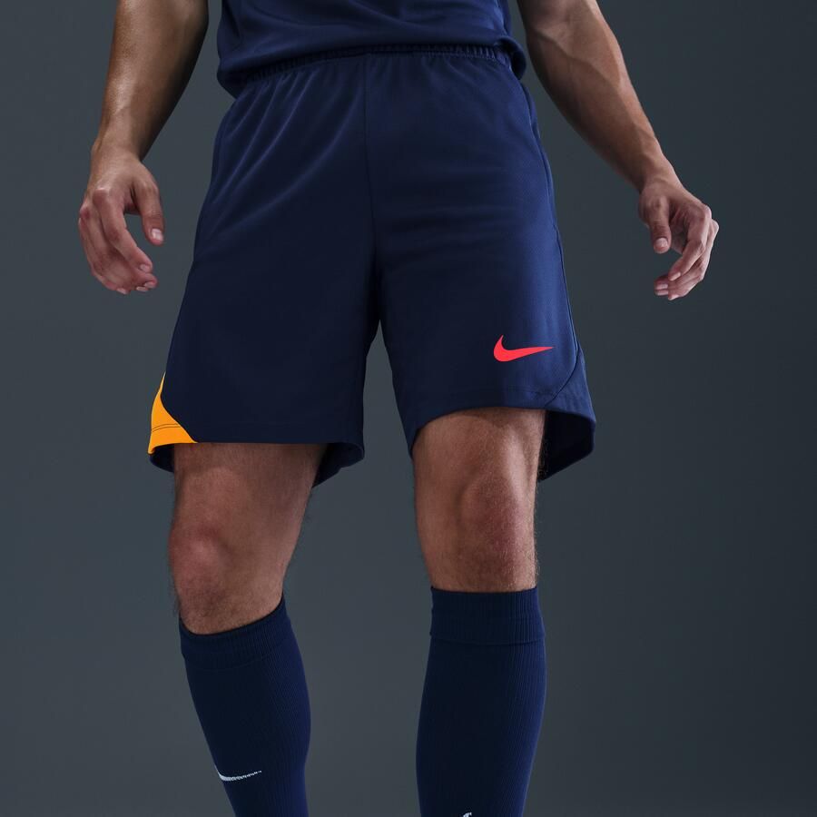 Nike Strike Dri-FIT voetbalshorts voor heren Blauw