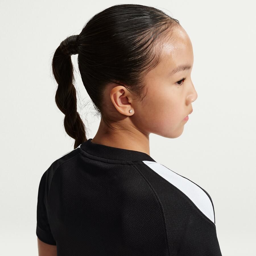Nike Strike Dri-FIT voetbaltop met korte mouwen voor kids Zwart - Foto 3