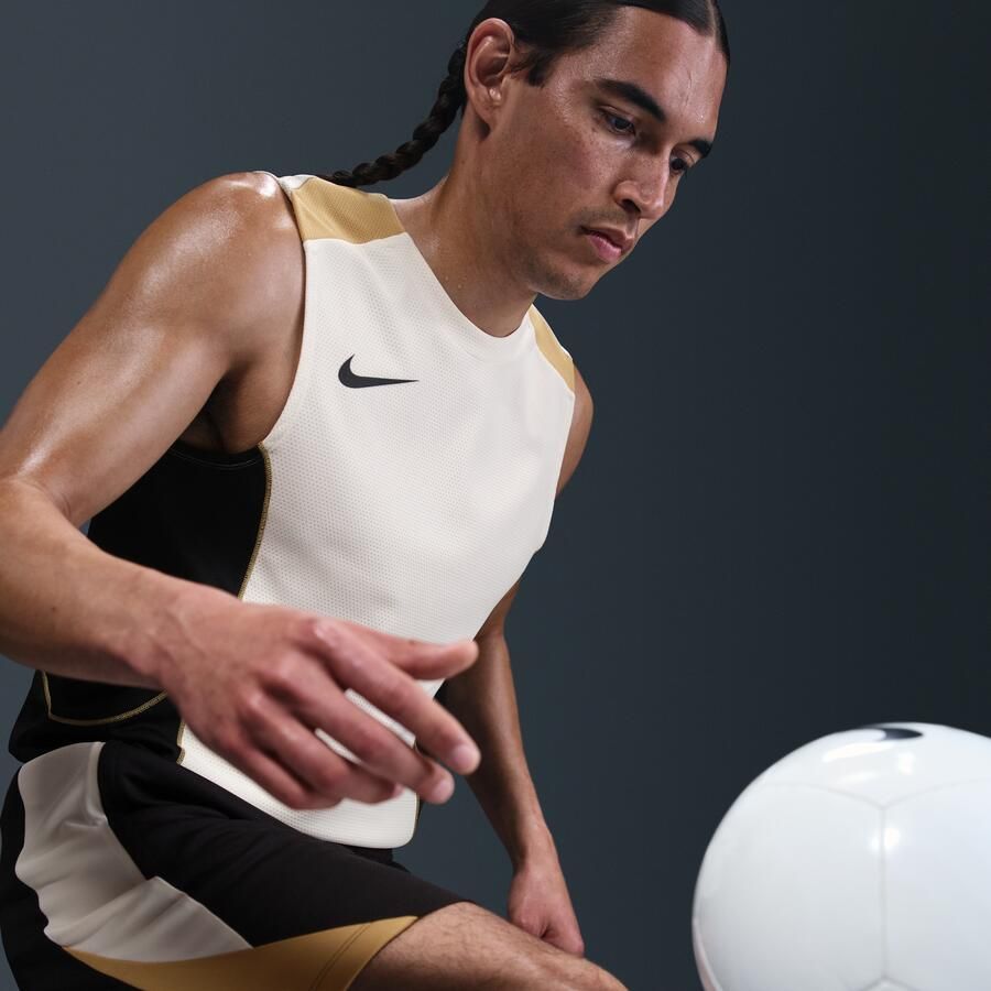 Nike Strike+ Dri-FIT voetbaltop zonder mouwen voor heren Bruin - Foto 2