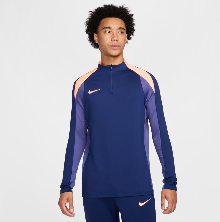 Nike Strike Dri-FIT voetbaltrainingstop met halflange rits voor heren Blauw - Foto 3