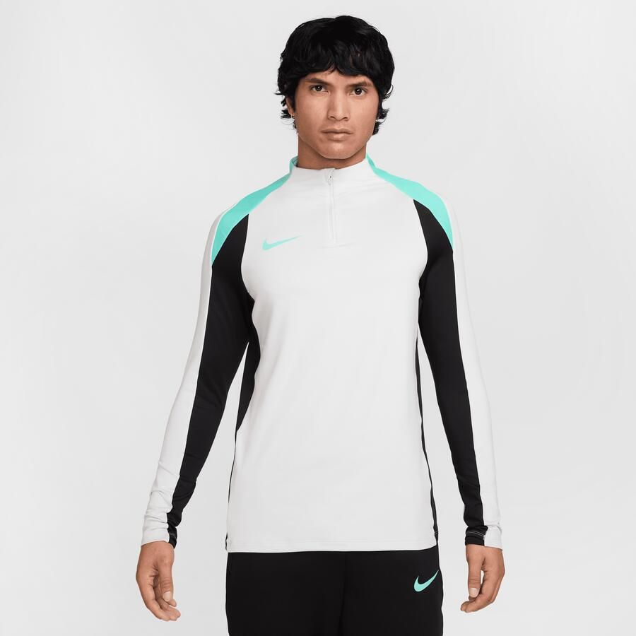 Nike Strike Dri-FIT voetbaltrainingstop met halflange rits voor heren Grijs - Foto 3
