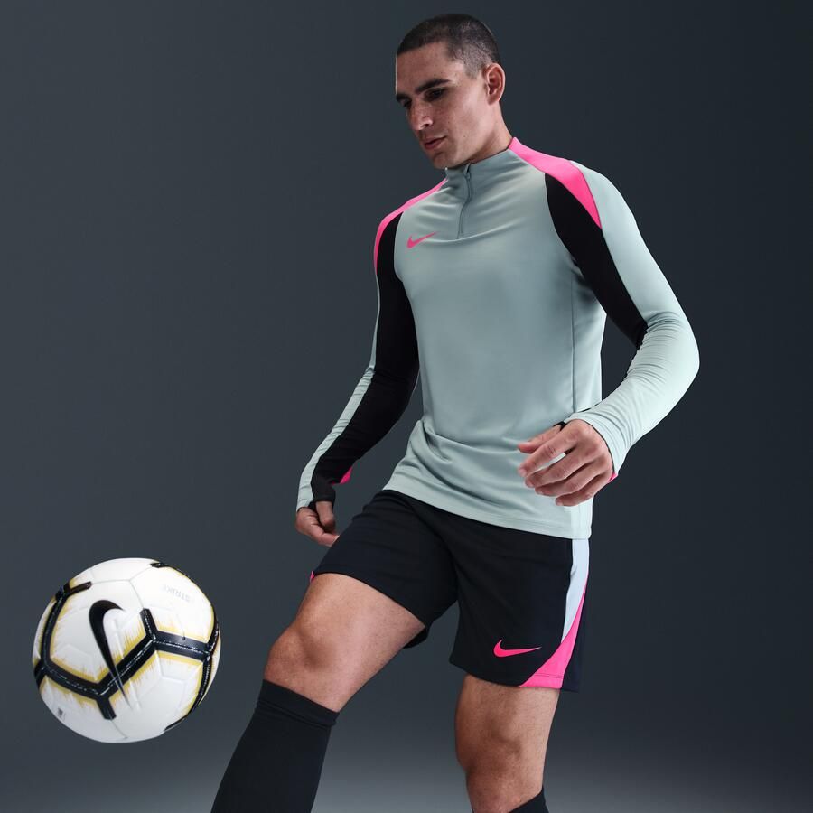 Nike Strike Dri-FIT voetbaltrainingstop met halflange rits voor heren Grijs - Foto 2