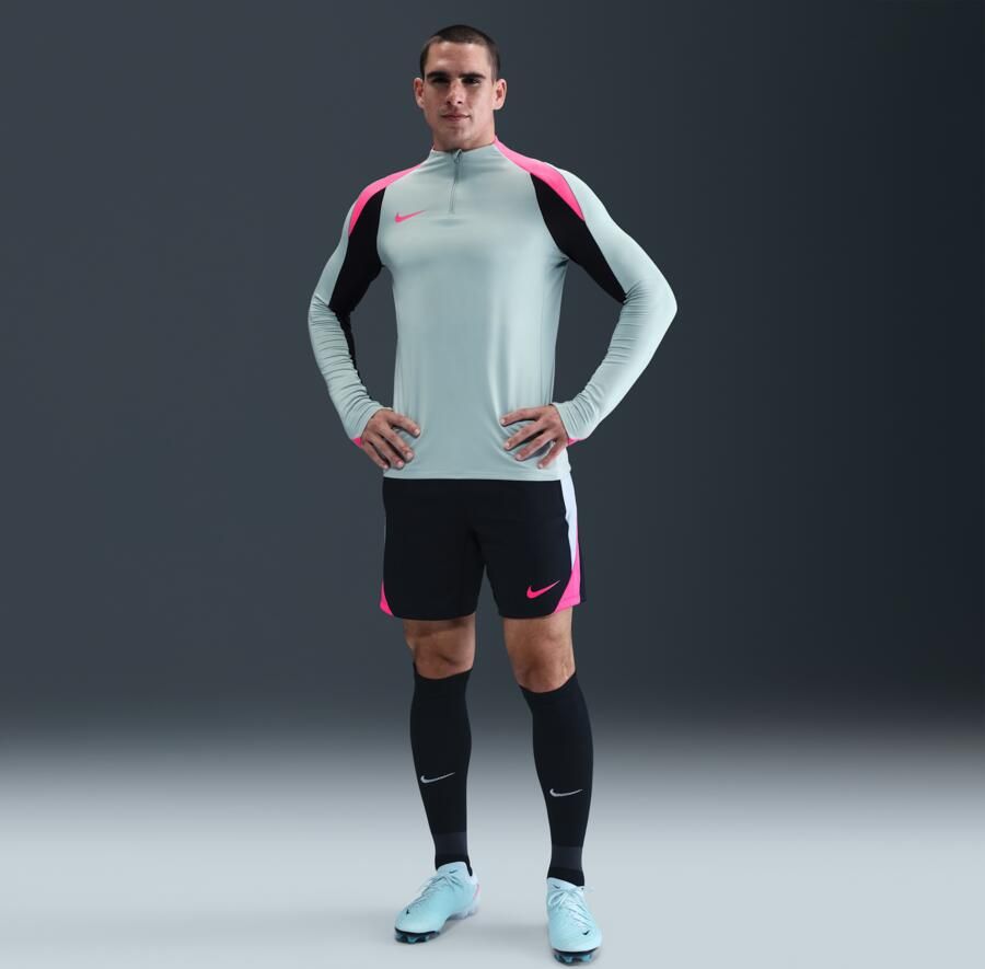 Nike Strike Dri-FIT voetbaltrainingstop met halflange rits voor heren Grijs - Foto 3