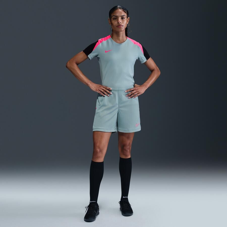 Nike Strike voetbaltop met Dri-FIT en korte mouwen voor dames Grijs - Foto 3