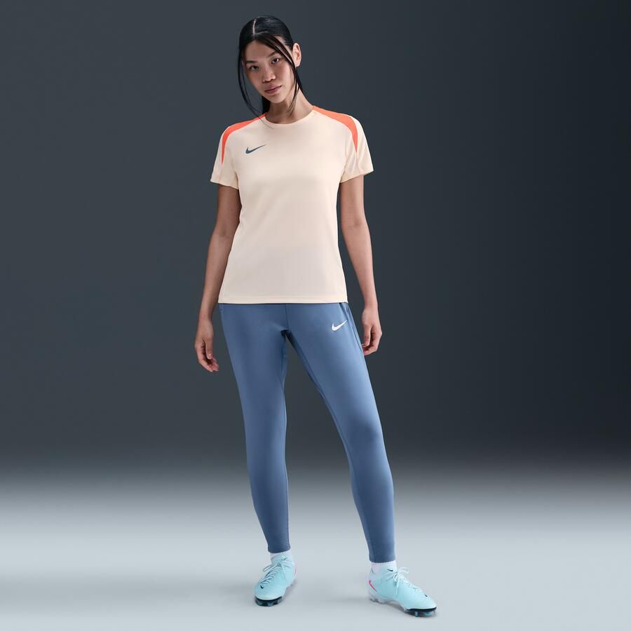 Nike Strike voetbaltop met Dri-FIT en korte mouwen voor dames Wit - Foto 3