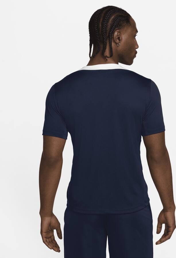 Nike Strike voetbaltop met Dri-FIT en korte mouwen voor heren Blauw - Foto 4