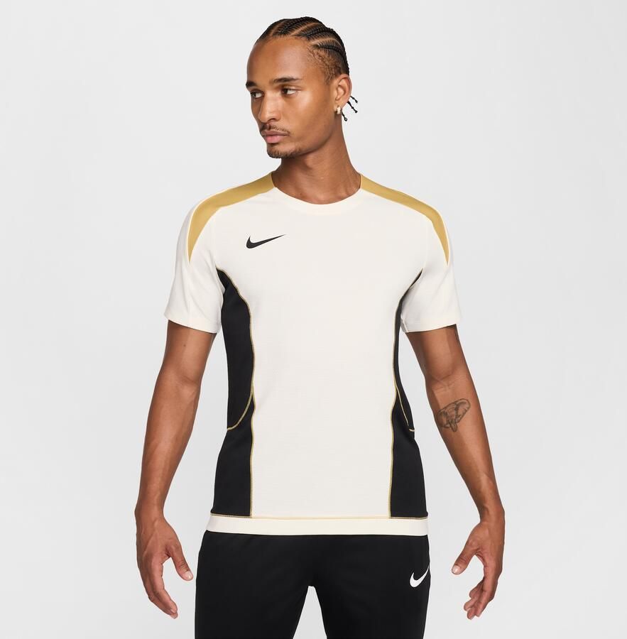 Nike Strike+ voetbaltop met Dri-FIT en korte mouwen voor heren Bruin - Foto 4